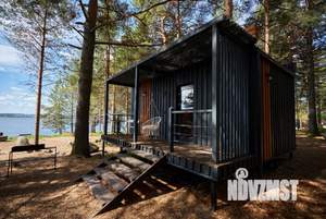 Дом 18м², 1-этажный, посуточно,