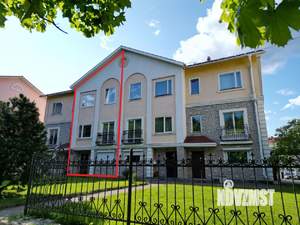 Таунхаус 253м², 3-этажный, участок 2 сот.