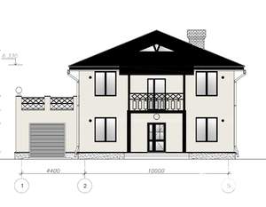 Дом 240м², 3-этажный, участок 8 сот.