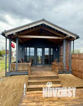 Дом 48м&sup2;, 1-этажный, посуточно, 