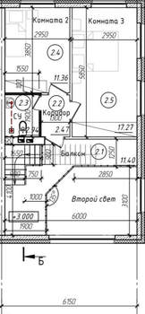 Дом 135м², 3-этажный, участок 8 сот.  