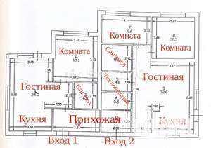 Дом 120м², 2-этажный, участок 6 сот.  