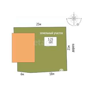 Дом 400м², 3-этажный, участок 8 сот.  