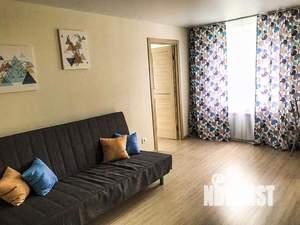 1-к квартира, посуточно, 44м2, 1/1 этаж