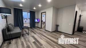 2-к квартира, посуточно, 46м2, 1/1 этаж