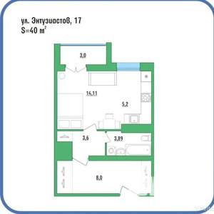 Студия квартира, посуточно, 36м2, 18/18 этаж