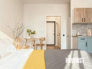 Студия квартира, посуточно, 31м2, 6/18 этаж