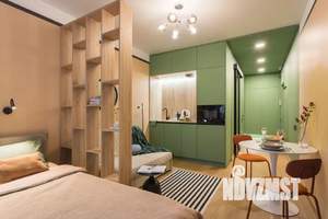 Студия квартира, посуточно, 31м2, 6/9 этаж