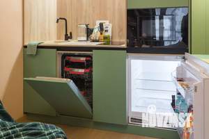 Студия квартира, посуточно, 31м2, 6/9 этаж