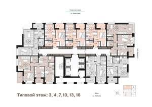 1-к квартира, вторичка, 40м2, 3/25 этаж