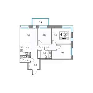 Фото квартиры на продажу (1)