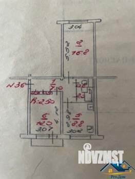 2-к квартира, вторичка, 48м2, 2/5 этаж