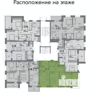3-к квартира, вторичка, 74м2, 4/4 этаж