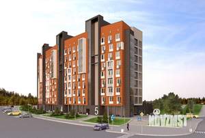3-к квартира, строящийся дом, 75м2, 3/10 этаж