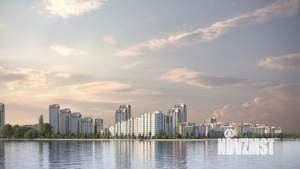 1-к квартира, строящийся дом, 33м2, 10/25 этаж