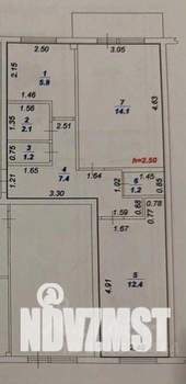 2-к квартира, вторичка, 44м2, 4/5 этаж