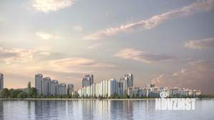 2-к квартира, строящийся дом, 43м2, 12/14 этаж