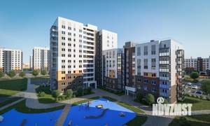 2-к квартира, строящийся дом, 50м2, 6/7 этаж