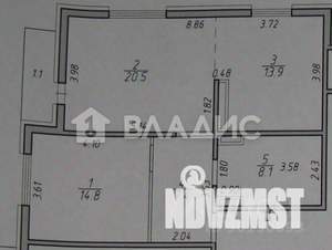 2-к квартира, вторичка, 65м2, 8/11 этаж