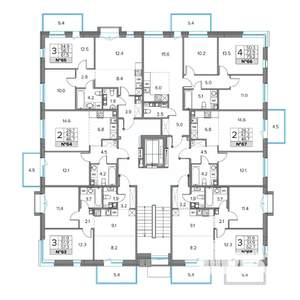 2-к квартира, вторичка, 47м2, 2/5 этаж