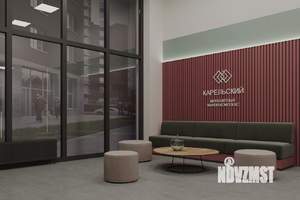 1-к квартира, строящийся дом, 33м2, 24/24 этаж