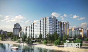 1-к квартира, строящийся дом, 36м2, 6/25 этаж