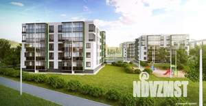 3-к квартира, строящийся дом, 76м2, 4/5 этаж