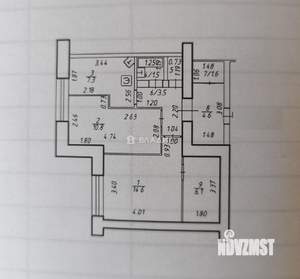 2-к квартира, вторичка, 51м2, 5/5 этаж
