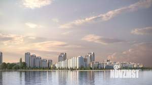 2-к квартира, строящийся дом, 42м2, 22/25 этаж