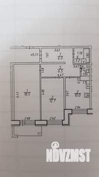 2-к квартира, вторичка, 58м2, 4/16 этаж