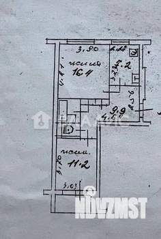 2-к квартира, вторичка, 51м2, 4/5 этаж