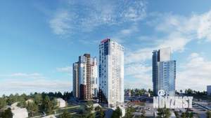 2-к квартира, строящийся дом, 39м2, 9/9 этаж