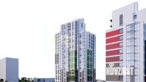 2-к квартира, строящийся дом, 38м2, 3/23 этаж