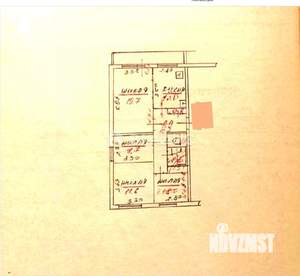 4-к квартира, вторичка, 72м2, 7/9 этаж
