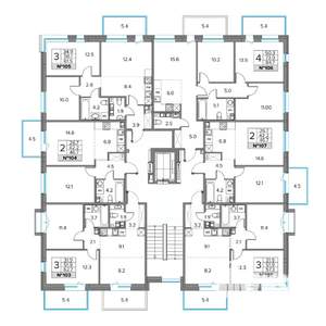 2-к квартира, вторичка, 47м2, 4/5 этаж