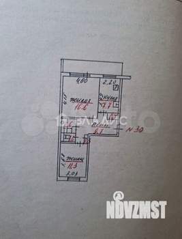 2-к квартира, вторичка, 50м2, 5/5 этаж