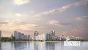 2-к квартира, строящийся дом, 43м2, 3/21 этаж
