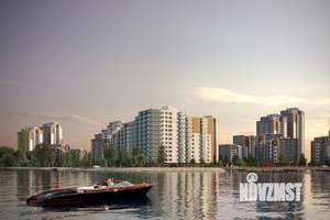 3-к квартира, строящийся дом, 62м2, 24/25 этаж