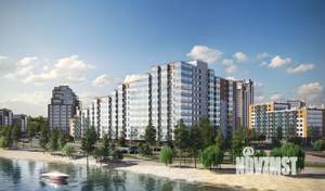 3-к квартира, строящийся дом, 62м2, 18/25 этаж