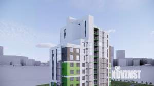 2-к квартира, строящийся дом, 39м2, 11/23 этаж