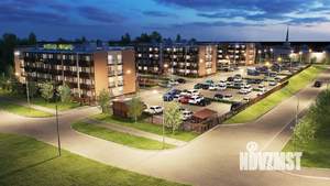 1-к квартира, строящийся дом, 30м2, 3/4 этаж