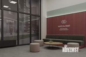 2-к квартира, строящийся дом, 40м2, 23/24 этаж