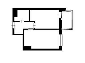 2-к квартира, вторичка, 41м2, 3/17 этаж