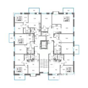3-к квартира, вторичка, 57м2, 5/5 этаж