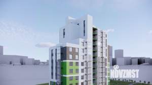 2-к квартира, строящийся дом, 39м2, 6/23 этаж