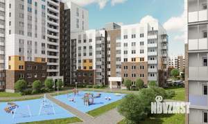 2-к квартира, строящийся дом, 43м2, 6/9 этаж