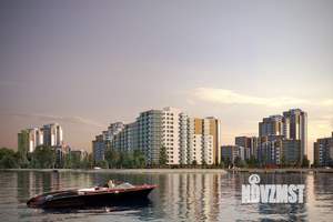 2-к квартира, строящийся дом, 44м2, 9/14 этаж