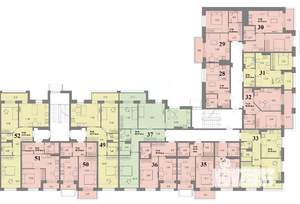 1-к квартира, вторичка, 38м2, 4/4 этаж