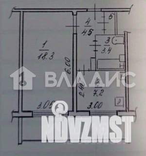 1-к квартира, вторичка, 39м2, 9/9 этаж