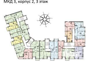 2-к квартира, вторичка, 72м2, 3/4 этаж
